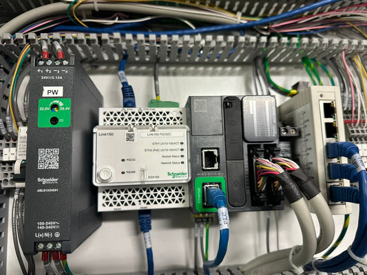 Schneider HMI Alarm Control Panel Interface