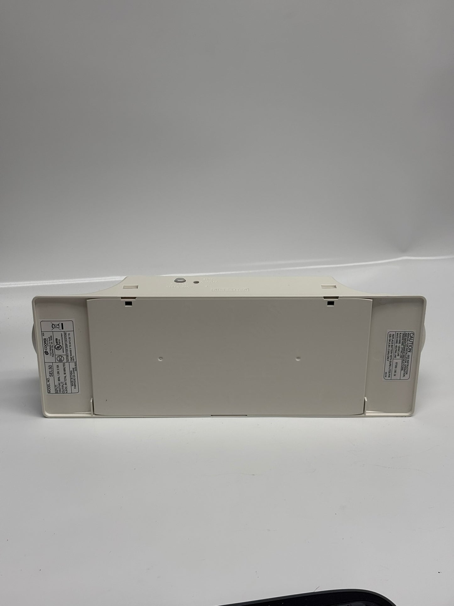 Cooper SEL50 Sure-Lites Emergency Light with Self-Diagnostics and EZ Hang Mounting Feature