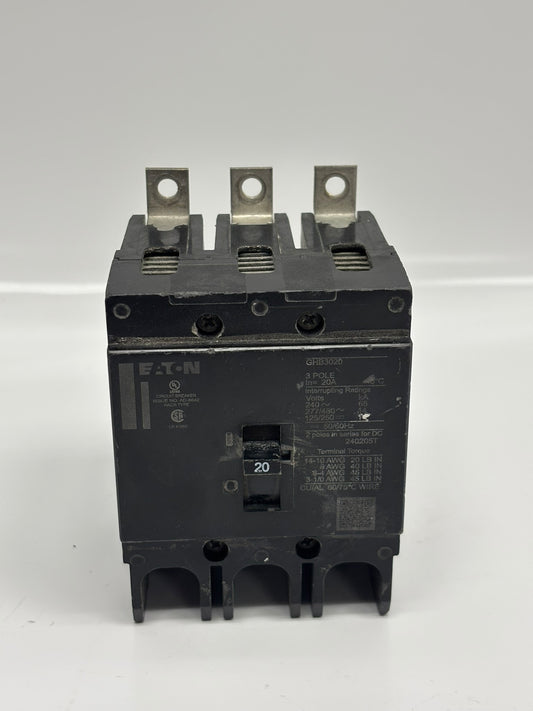 Eaton GHB3020 Series C Complete Molded Case Circuit Breaker, No Box