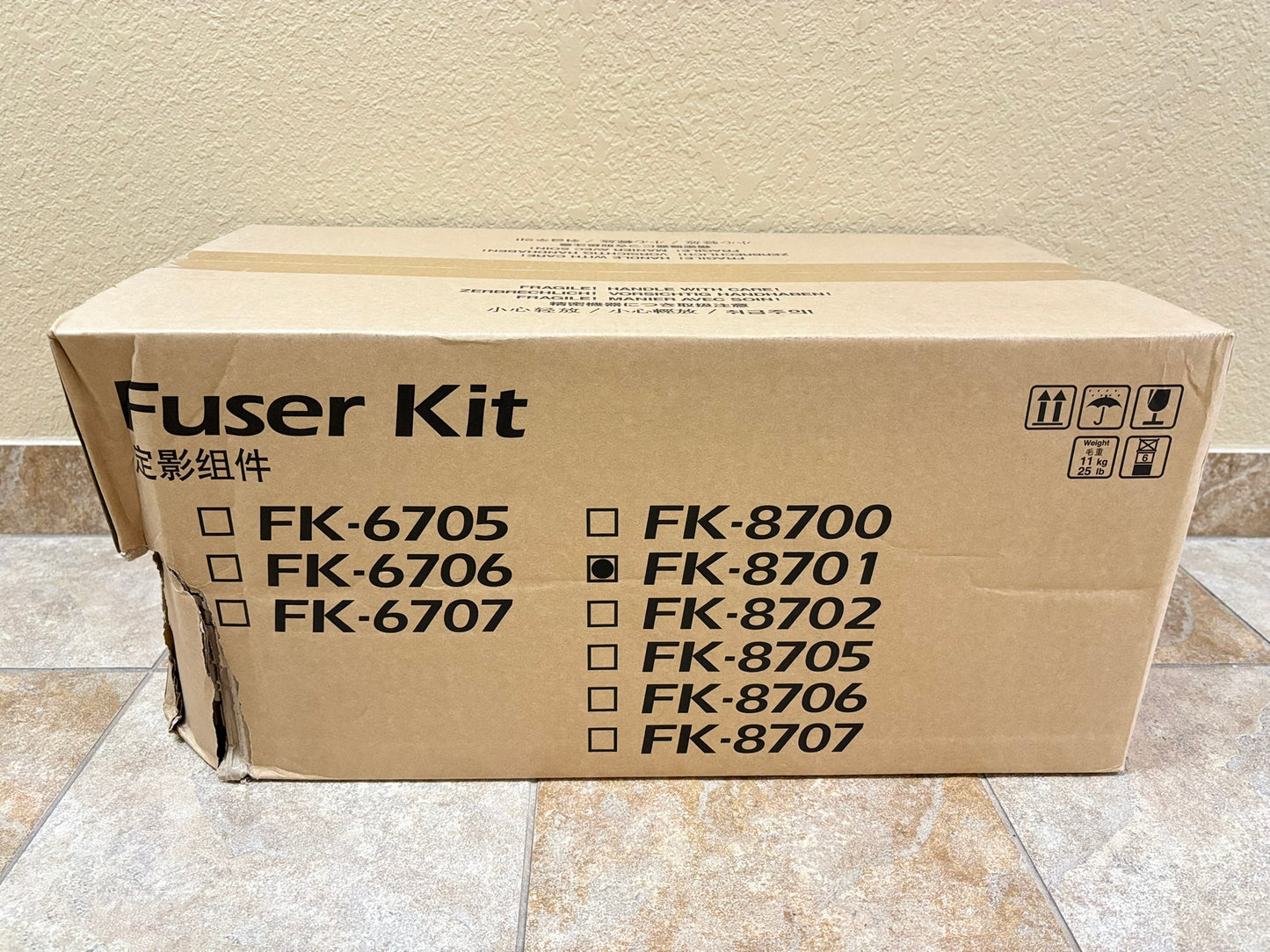 OEM Kyocera TASKalfa CS6551ci,CS7551ci Fuser Unit - 120V FK-8701, 302N293032