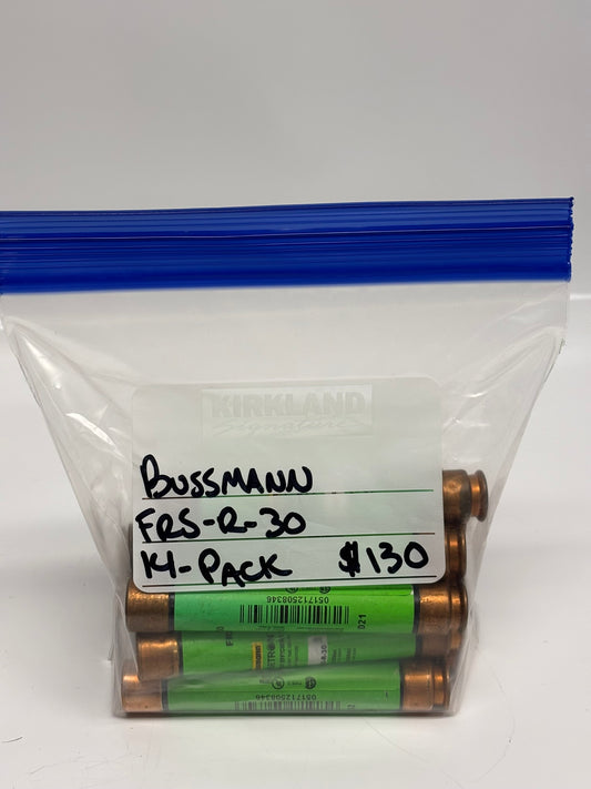 14-Pack Eaton FRS-R-30 Bussmann Series Class RK5 Fuse