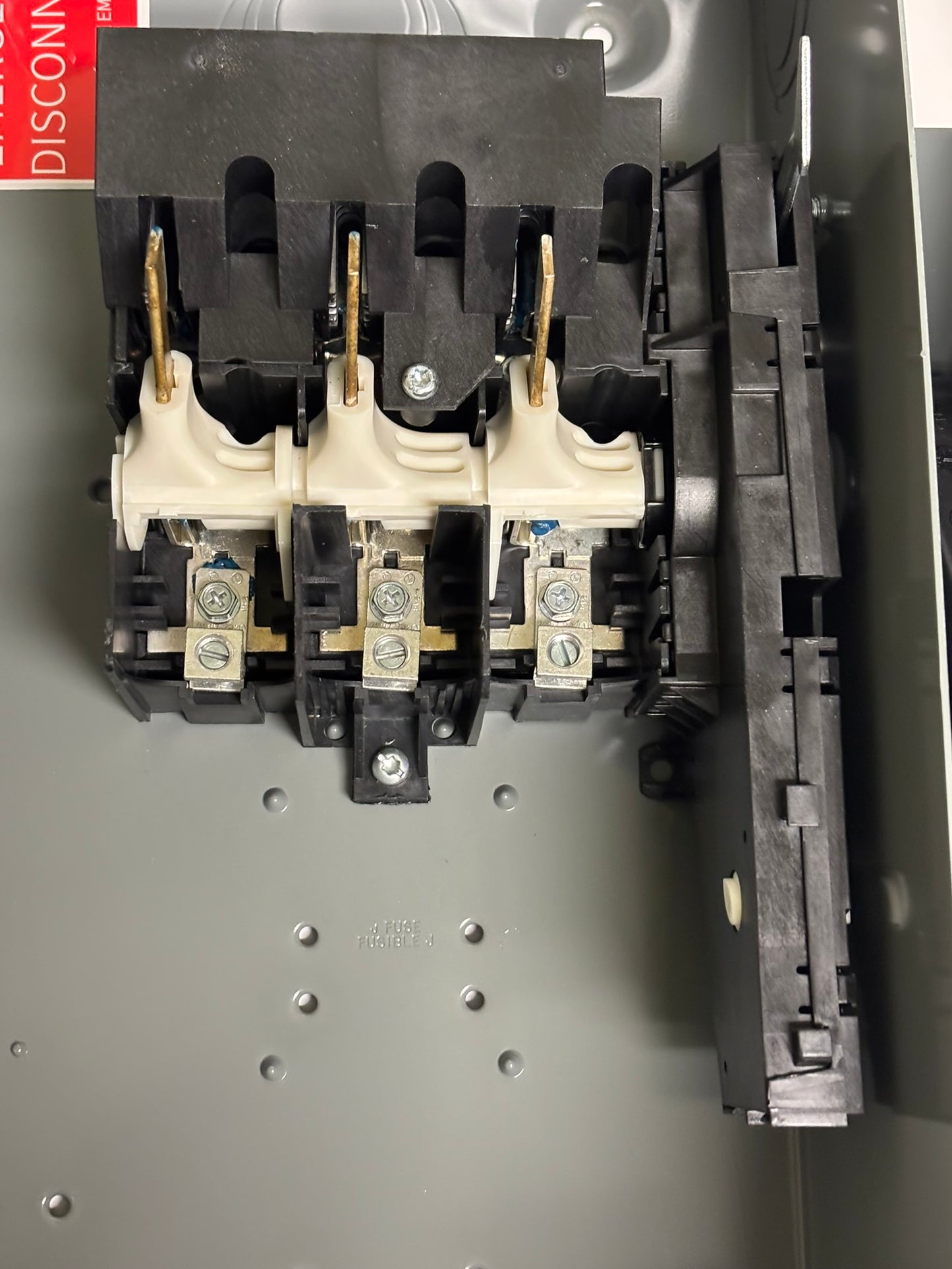 Square D HU362 60A 600V 3-Pole Non-Fusible Safety Switch, NEMA 1 Enclosure