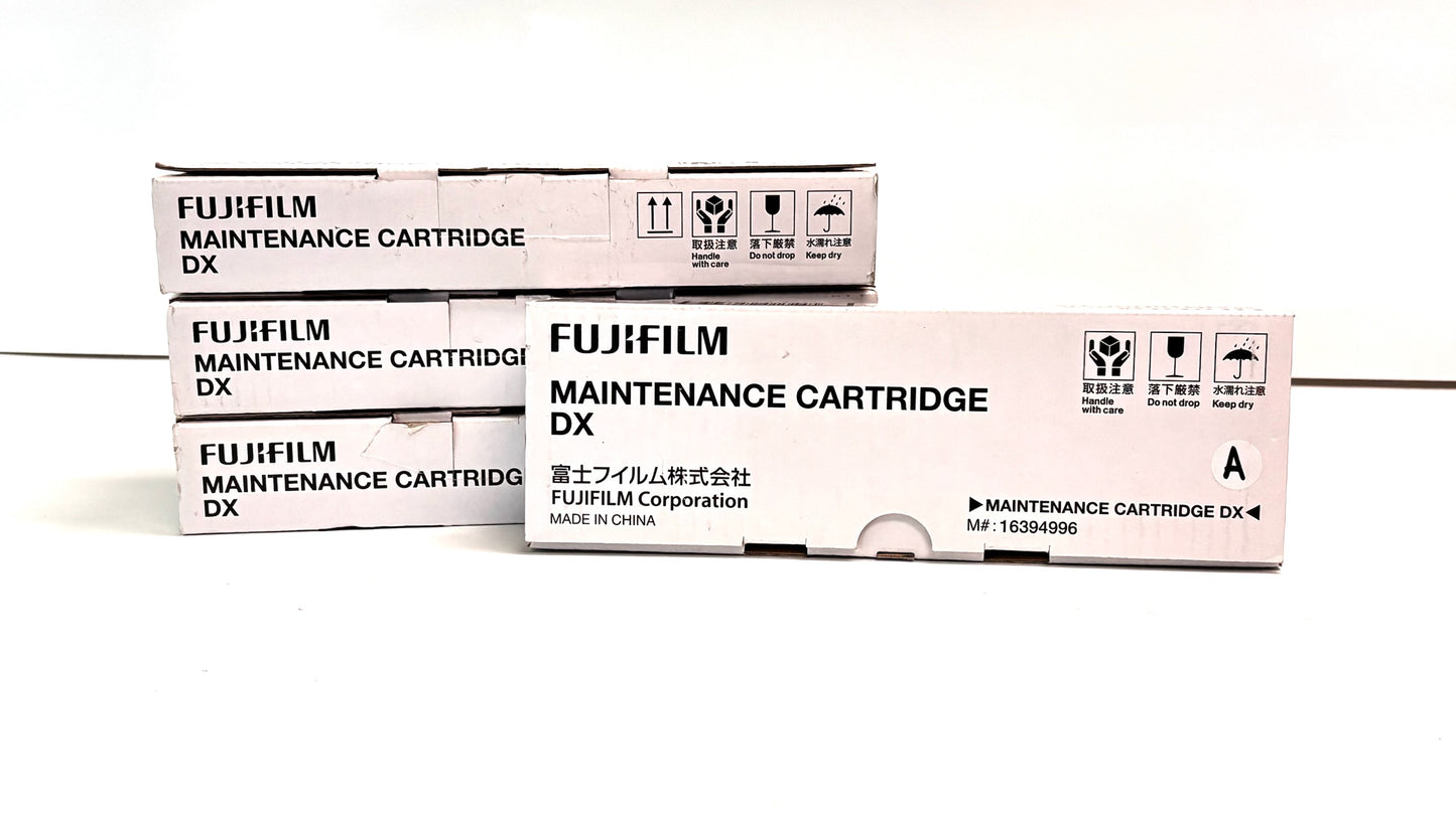 4 Genuine Fuji Film DX100 Maintenance Containers/ Waste Ink Tanks 16394996