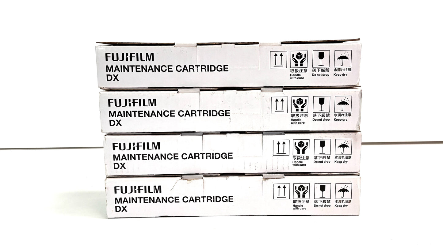 4 Genuine Fuji Film DX100 Maintenance Containers/ Waste Ink Tanks 16394996