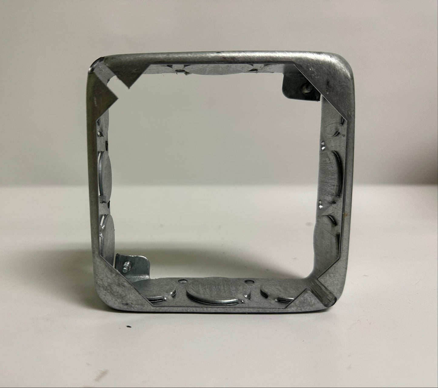 36 PK Steel City 53151 New 4" Square Steel Box Extension Ring, Open Box
