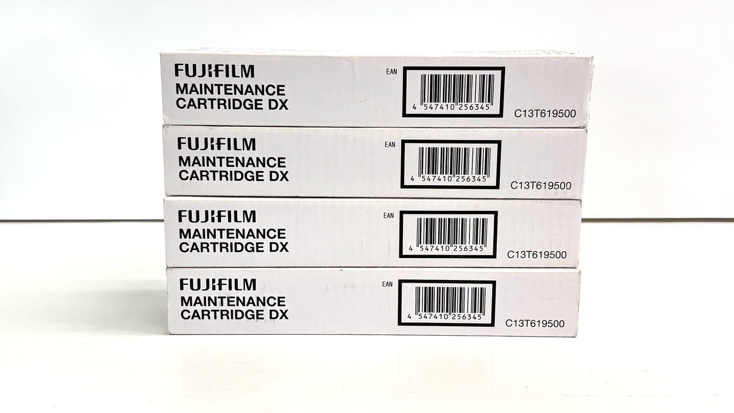 4 Genuine Fuji Film DX100 Maintenance Containers/ Waste Ink Tanks 16394996