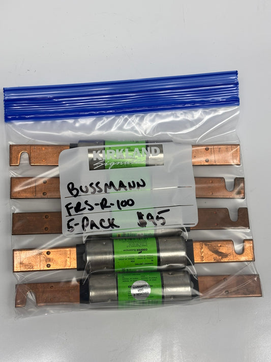 5-Pack Eaton FRS-R-100 Bussmann Series Class RK5 Fuse