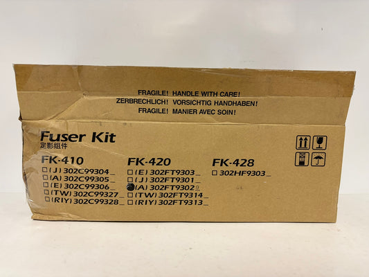 Open OEM Kyocera Mita CS2550 FK-420A Fuser (Fixing) Unit - 120 Volt 302FT93029