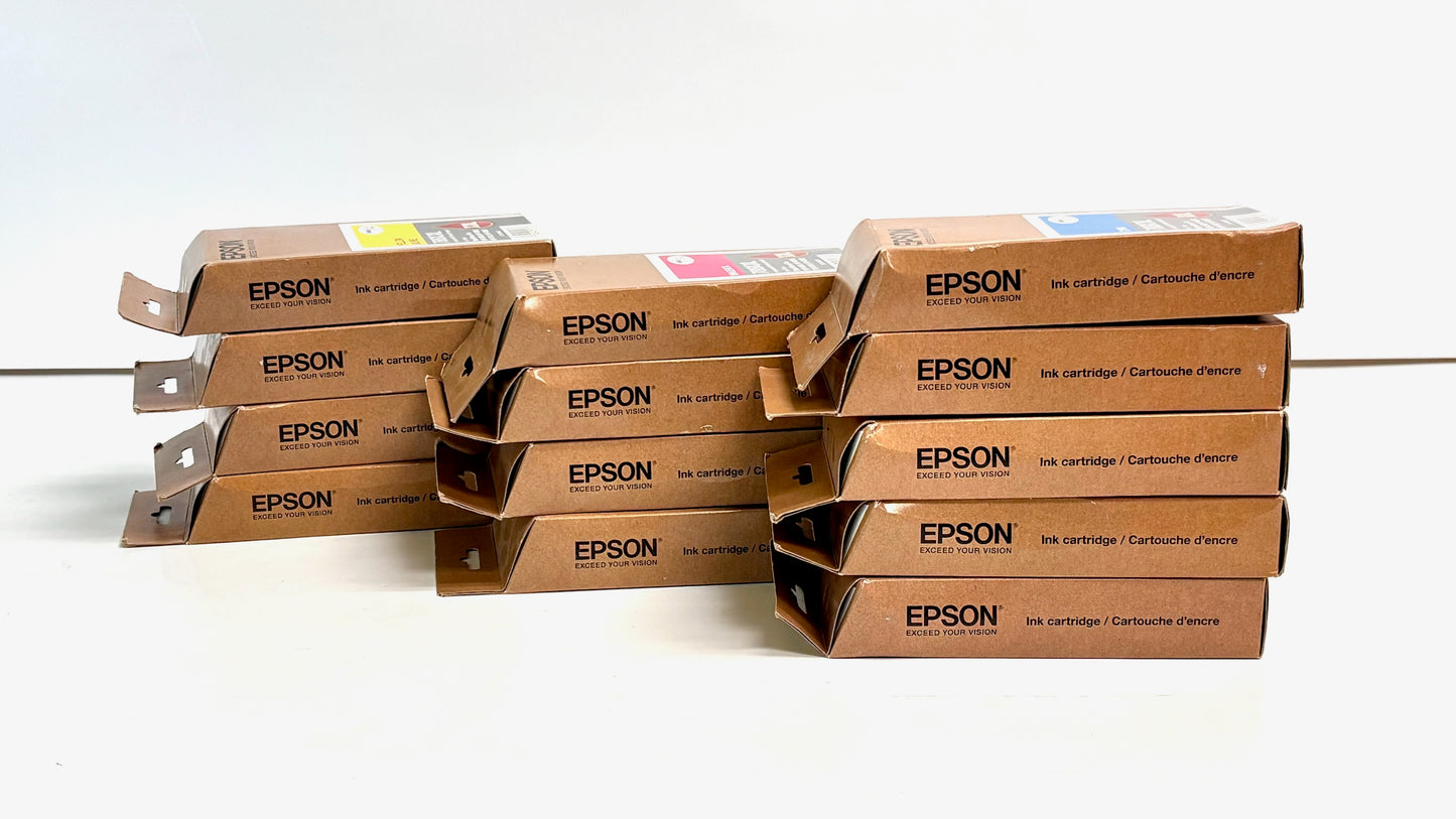 13 OEM Epson WF-5620 Cyan, Magenta, Yellow & Black Ink 788XXL120,220,320,420