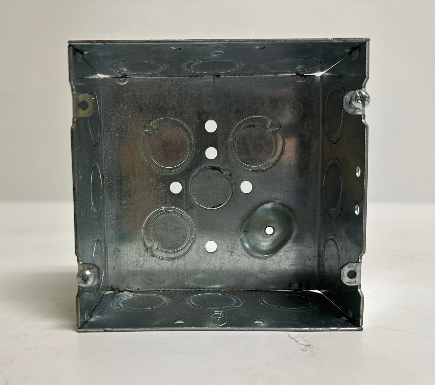 18 PK Raco 257 New 4-11/16" Square Welded Box, 2-1/8" Deep, 42 Cu In