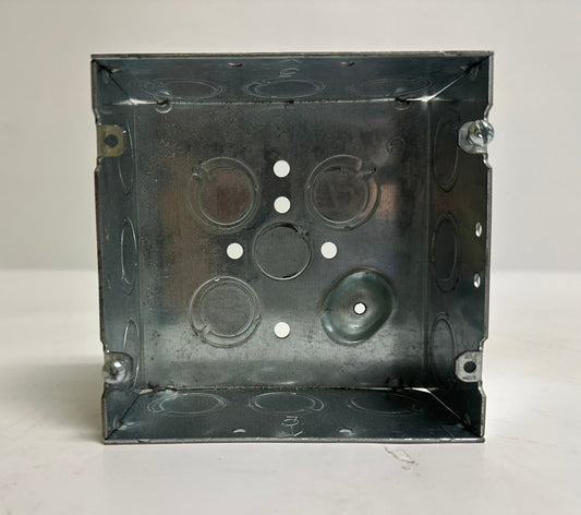 18 PK Raco 257 New 4-11/16" Square Welded Box, 2-1/8" Deep, 42 Cu In