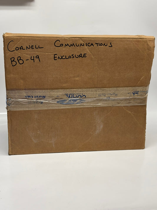 Cornell Communications BB-49 Enclosure, Surface Mount, Brown