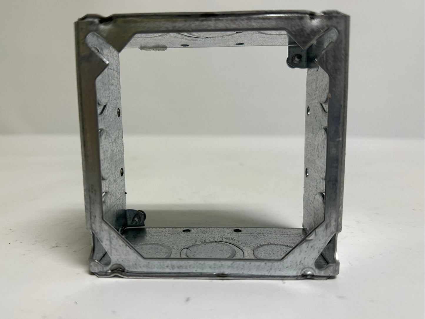 25 PK New Steel City 531711234 4" Square Extension Ring, 2-1/8" Deep, 30.3 Cu In