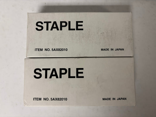 2 New OEM Kyocera CS1650,F2110,NEC IT5035 Staple Cartridge, 5AX82010