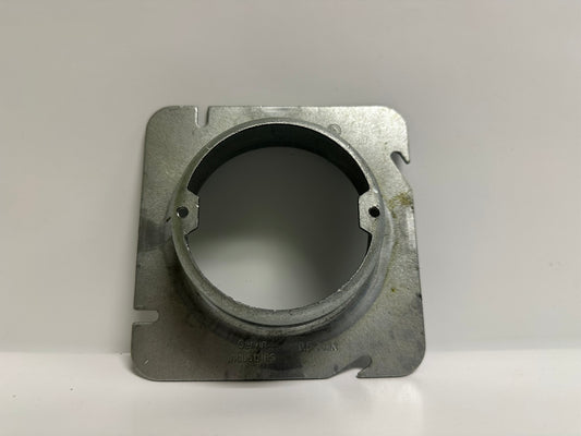 12 PK Garvin 72C3-1 New 1" Raised Square-to-Round Device Ring, Steel, UL Listed