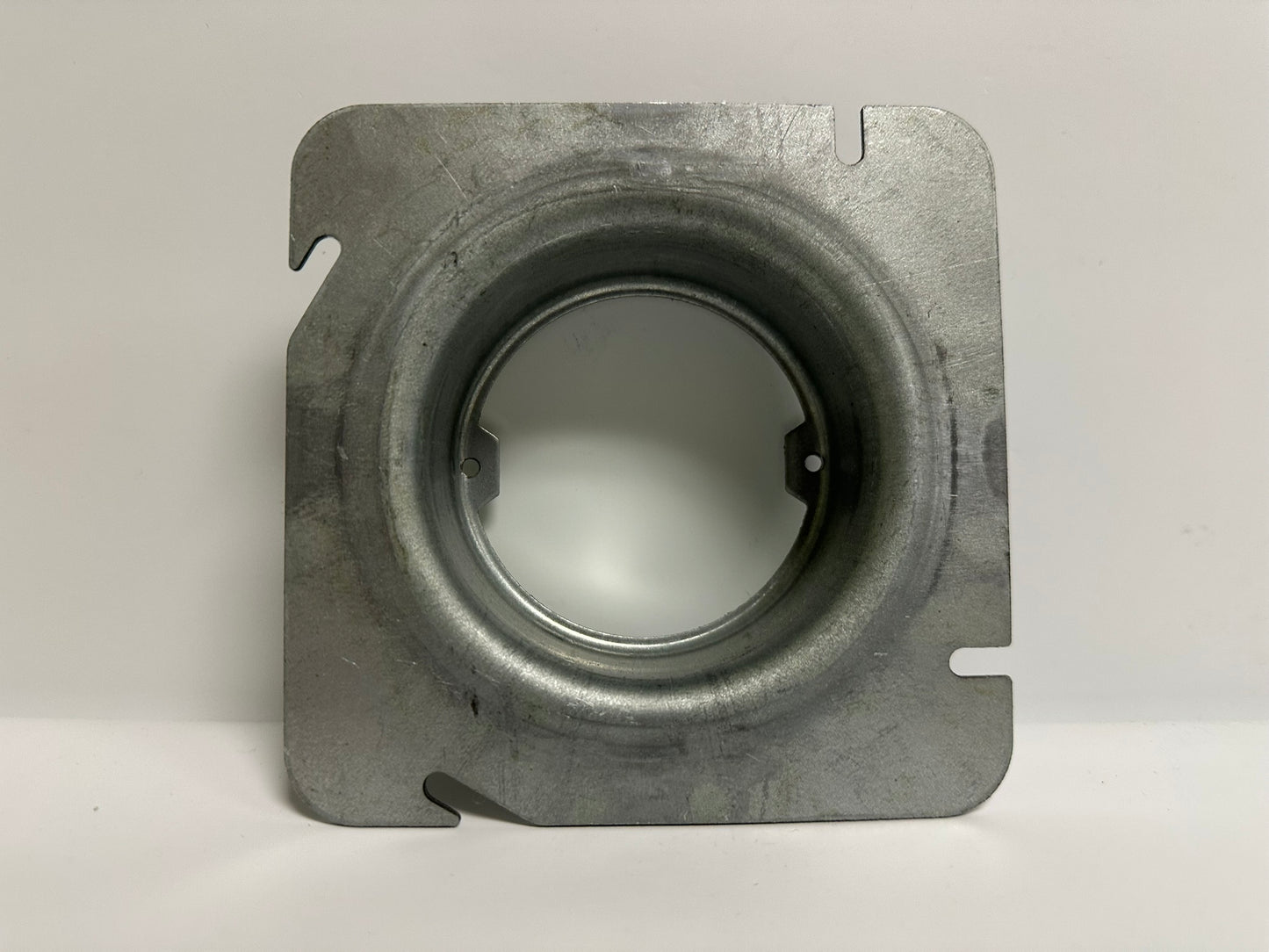 12 PK Garvin 72C3-1 New 1" Raised Square-to-Round Device Ring, Steel, UL Listed