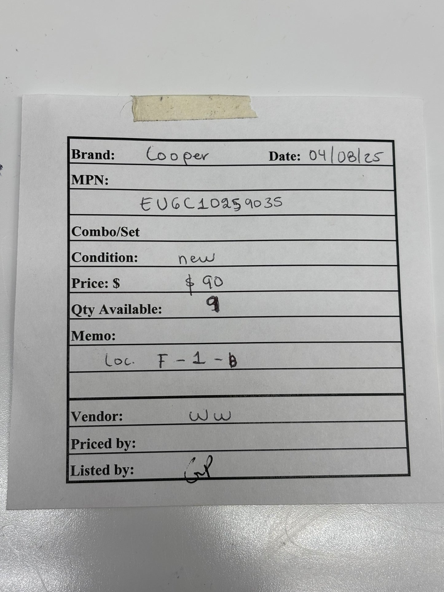 Cooper Lighting EU6C10259035 Portfolio 6" Universal LED Module, 1000-2500 Lumens, 90 CRI, 3500K
