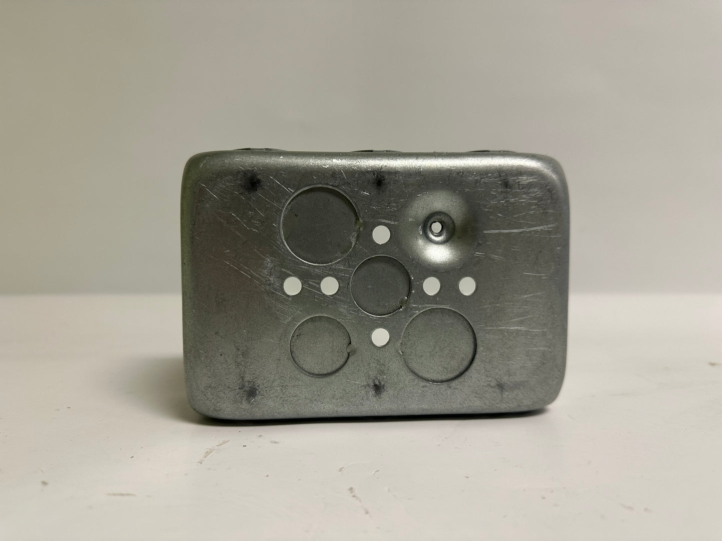 10 PK New Garvin MGSB-3 Open 3-Gang Steel Electrical Switch Box, 2-1/8" Deep