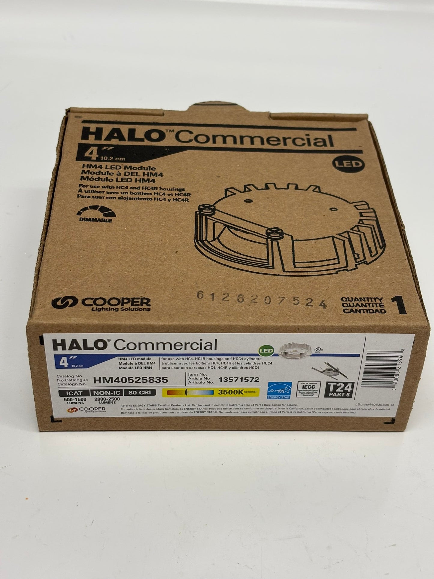 Cooper Lighting HM40525835 Halo Commercial 4" HM4 LED Module