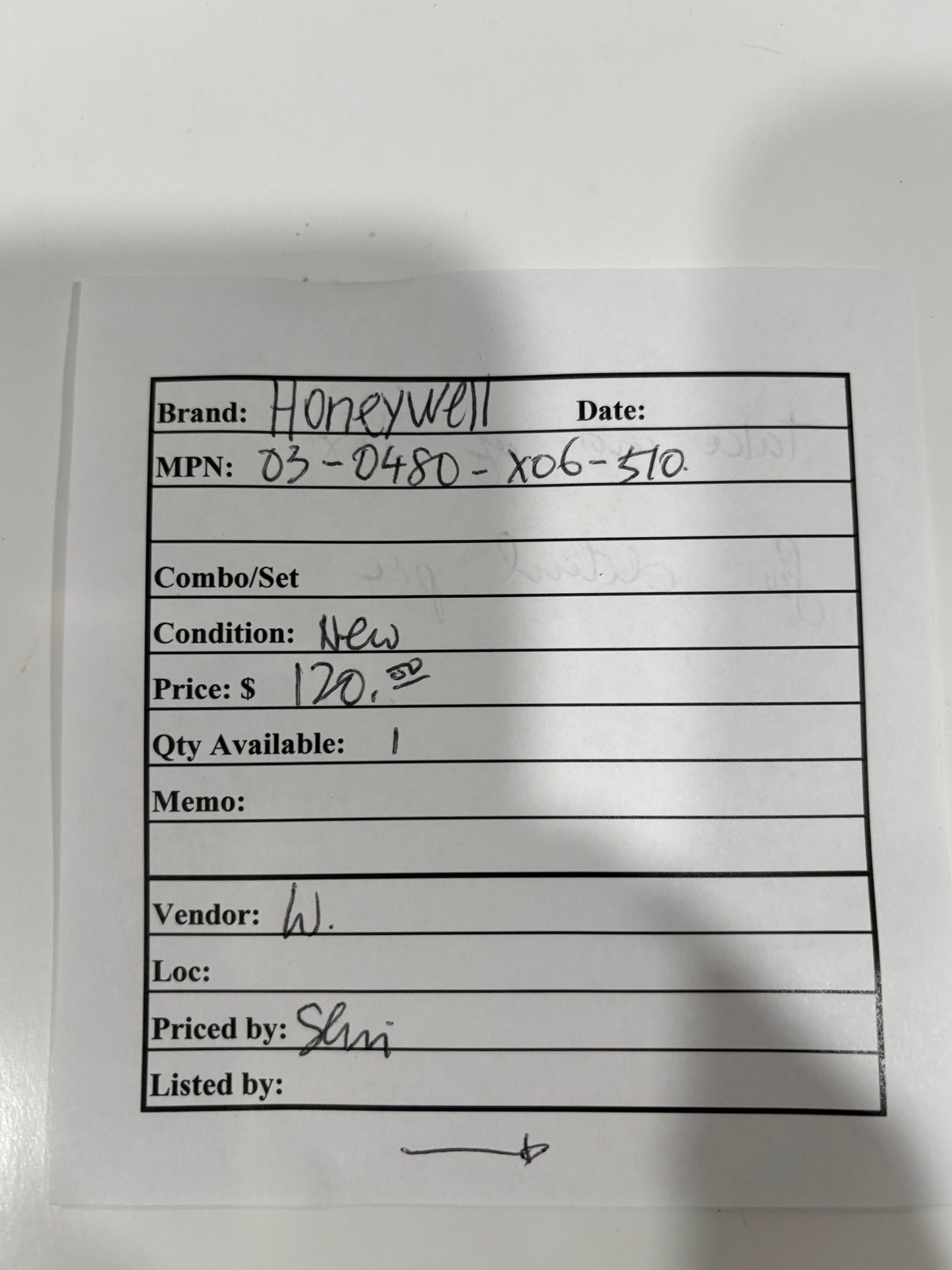 Honeywell 03-0480-X06-510 Relay Pack, 5 Outputs, 100–277VAC, DIN Rail Mount