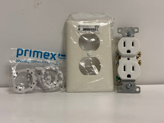 4 PK Primex 125-1355 Electrical Kit for SOHO Pro Media Panel Install