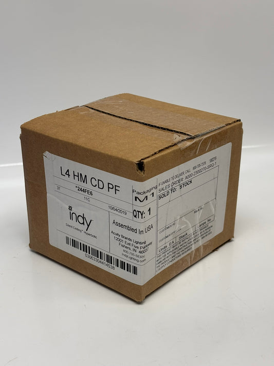 Acuity L4-HM-CD-PF Indy Silent Ceiling L4 Hyperbolic Reflector Trim