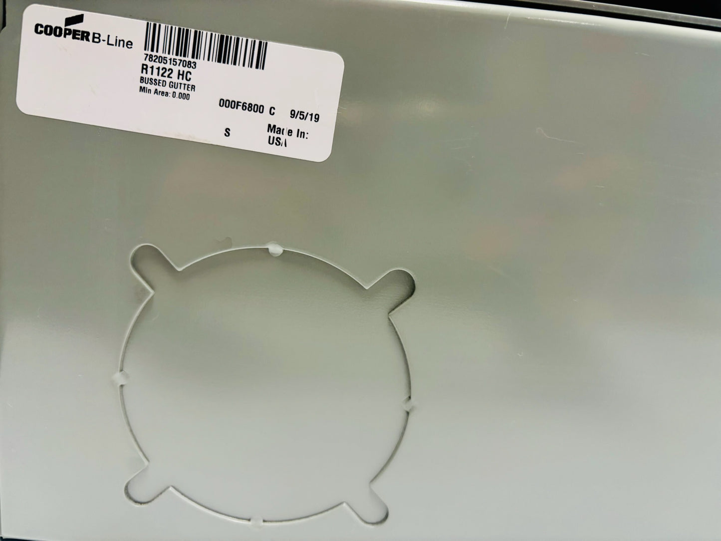 Eaton R1122HC 400A 600V NEMA 3R Bussed Gutter Cabinet