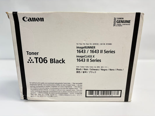OEM Canon imageRunner 1643/ 1643 II imageClass X 1643 II T06 Toner 3526C001AA