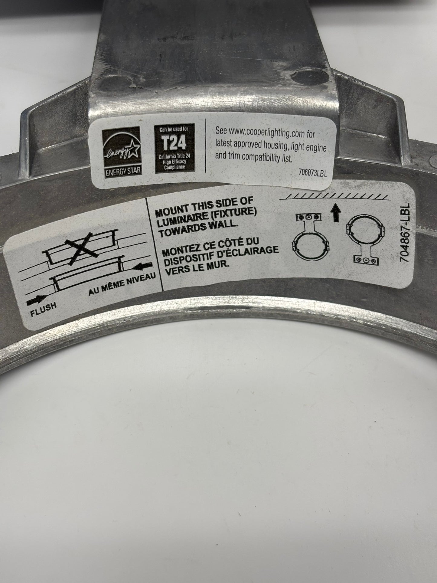 Eaton LD6B15D010 Cooper Lighting LED Downlight, Die Cast Aluminum
