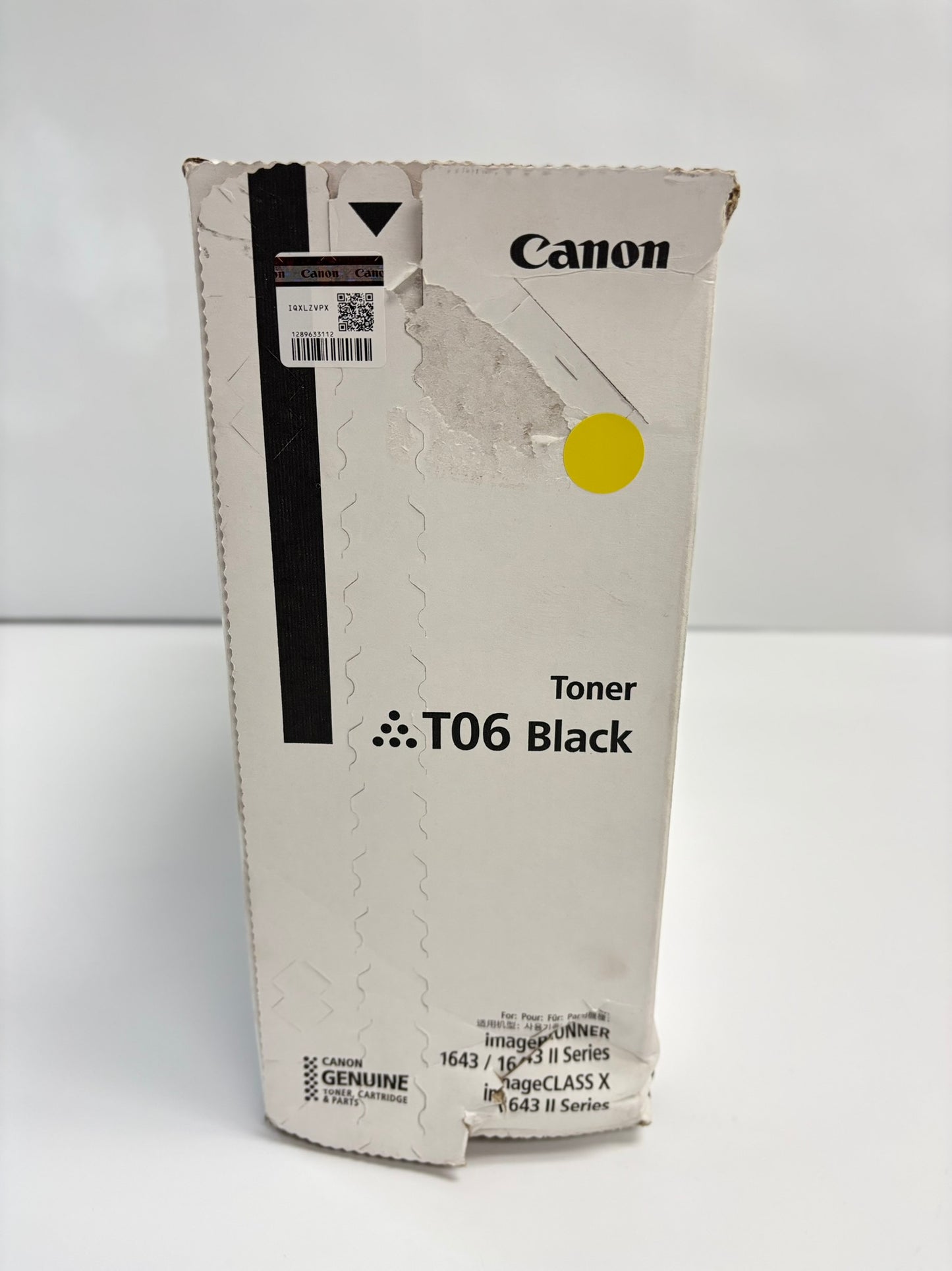 OEM Canon imageRunner 1643/ 1643 II imageClass X 1643 II T06 Toner 3526C001AA