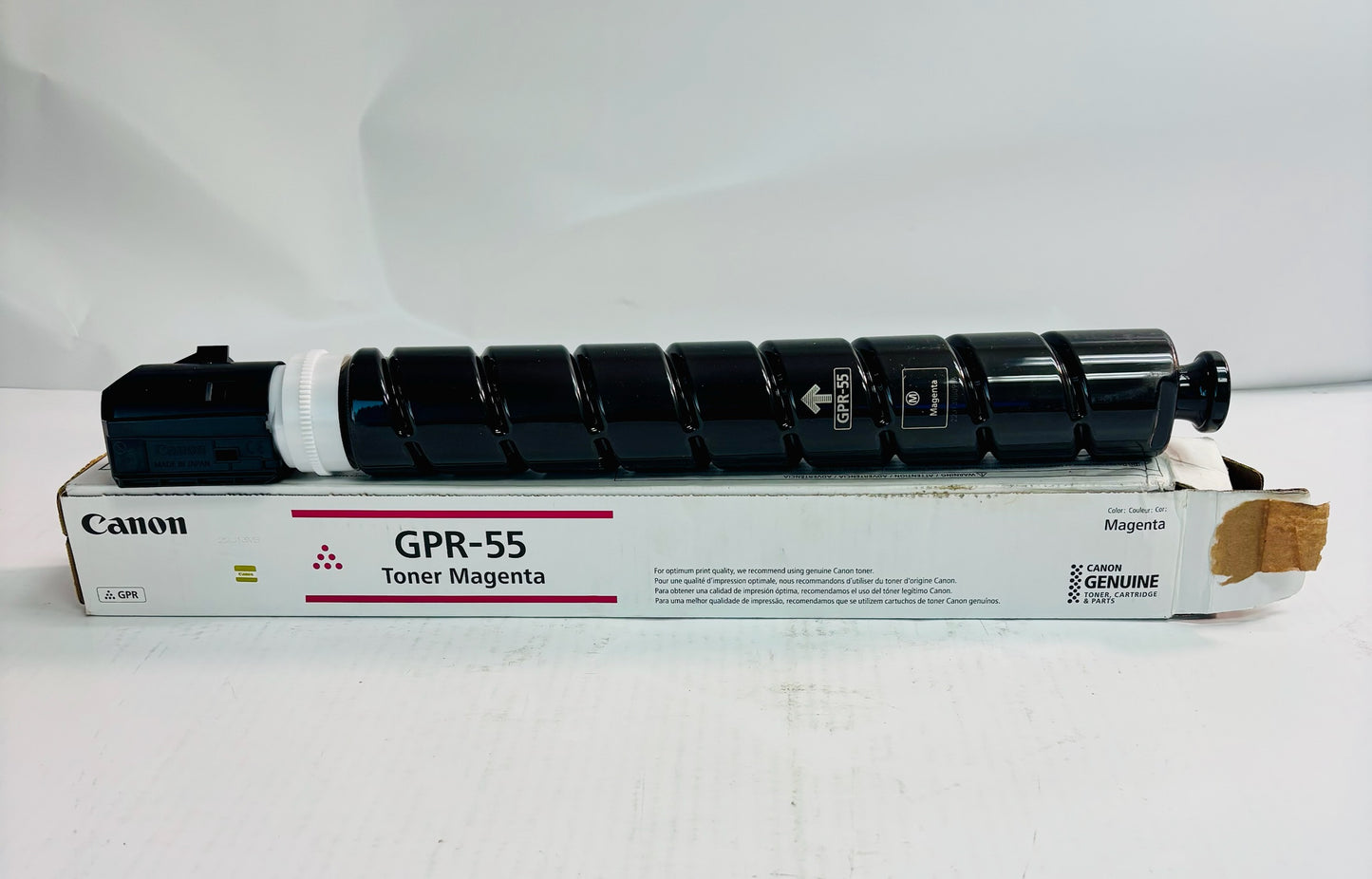 2 Open Genuine Canon iRA C5535i,C5535i II Magenta & Black Toner GPR-55 MK