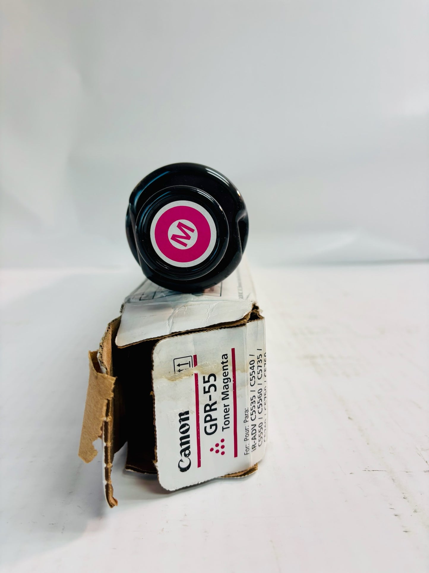 2 Open Genuine Canon iRA C5535i,C5535i II Magenta & Black Toner GPR-55 MK
