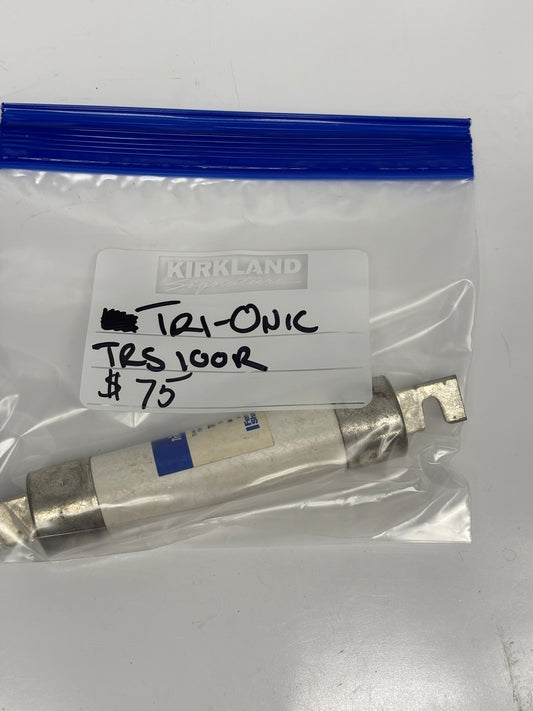 Mersen TRS100R Blade Tri-Onic® Fuse TR-R Class RK5 Time-Delay 600VAC 600VDC 100A