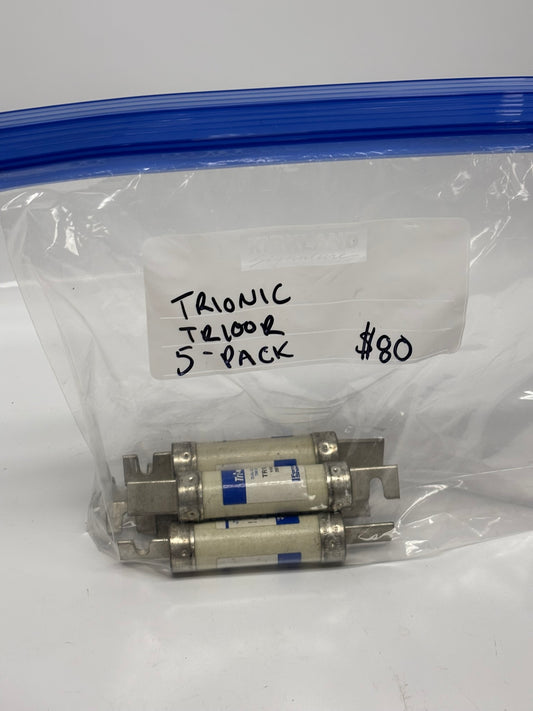 5-Pack Mersen TR100R Blade Tri-Onic® Fuse TR-R Class RK5 Time-Delay 250VAC 250VDC 100A