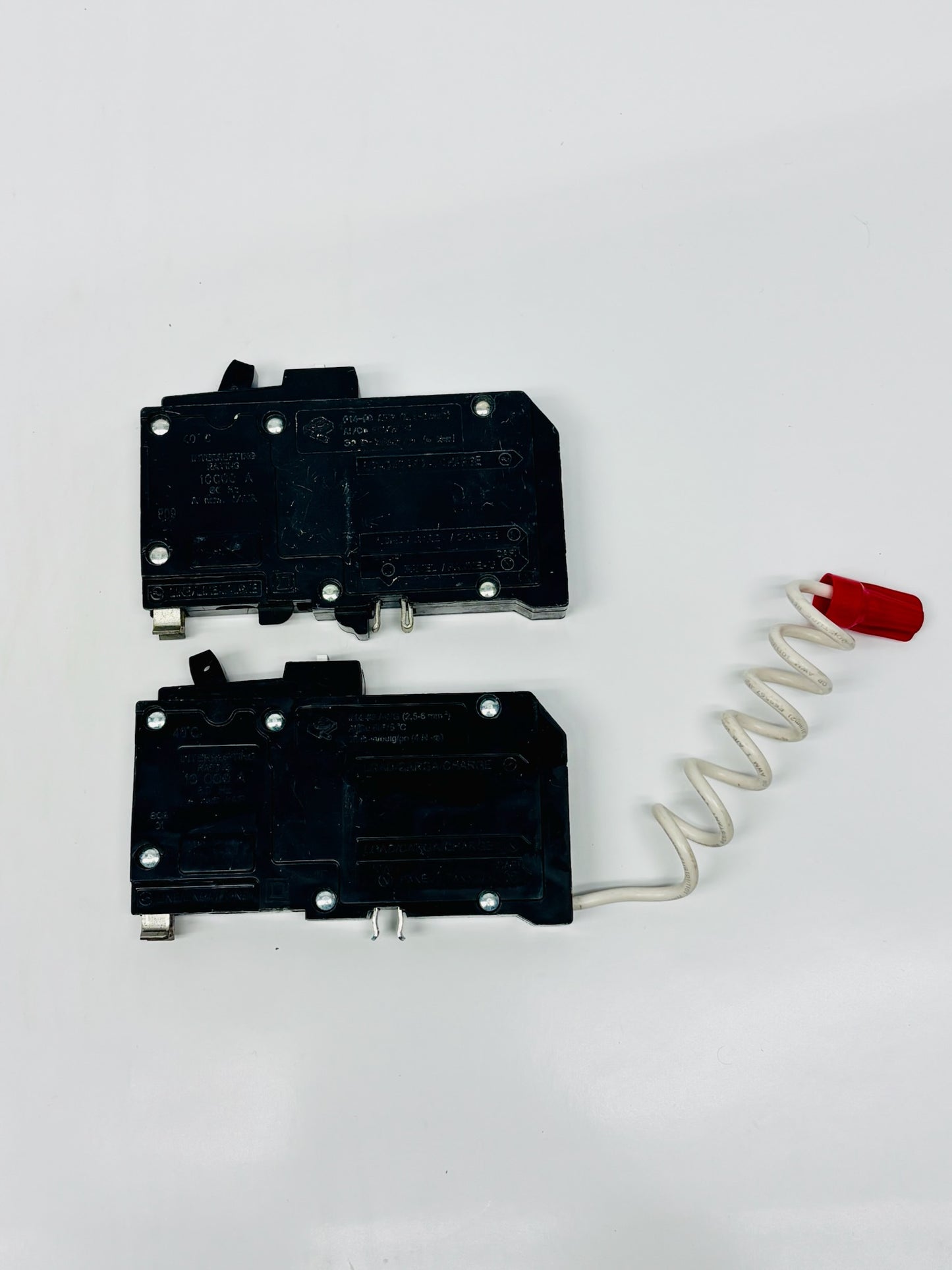 2 Pk Square D QO120PCAFI 20 Amp 1-Pole Plug-On Neutral AFCI Circuit Breaker