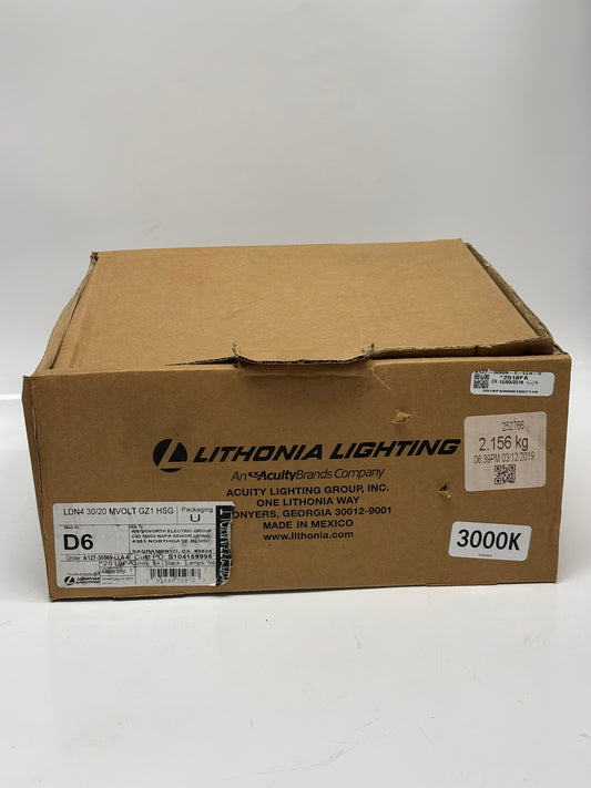 Acuity LDN4-30/20-MVOLT-G21-HSG Lithonia Lighting 4" Round Open and Wallwash