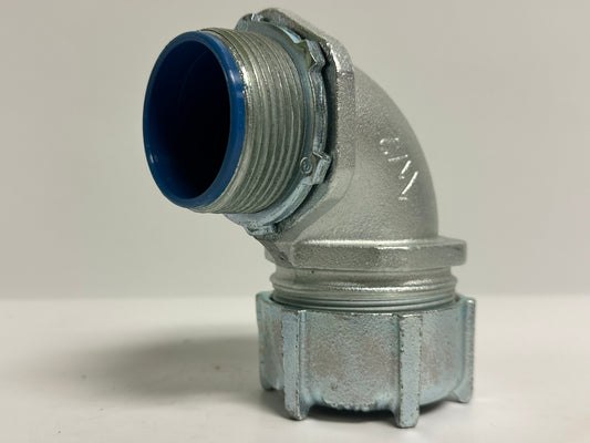 T&B 5356 Liquidtight Connector, 1/2 Inch, Straight, Zinc