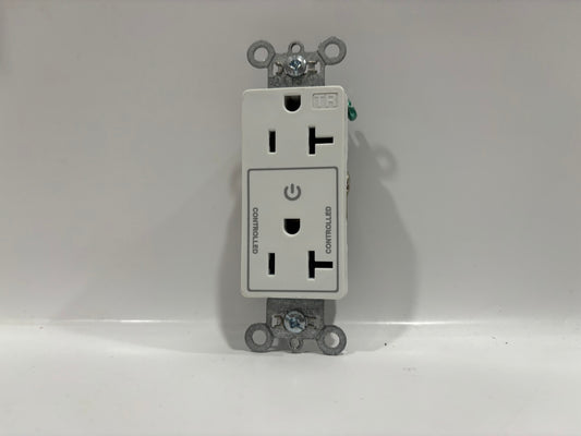20 PK Legrand TR26252-W 15A 125V Tamper-Resistant Decorator Receptacle