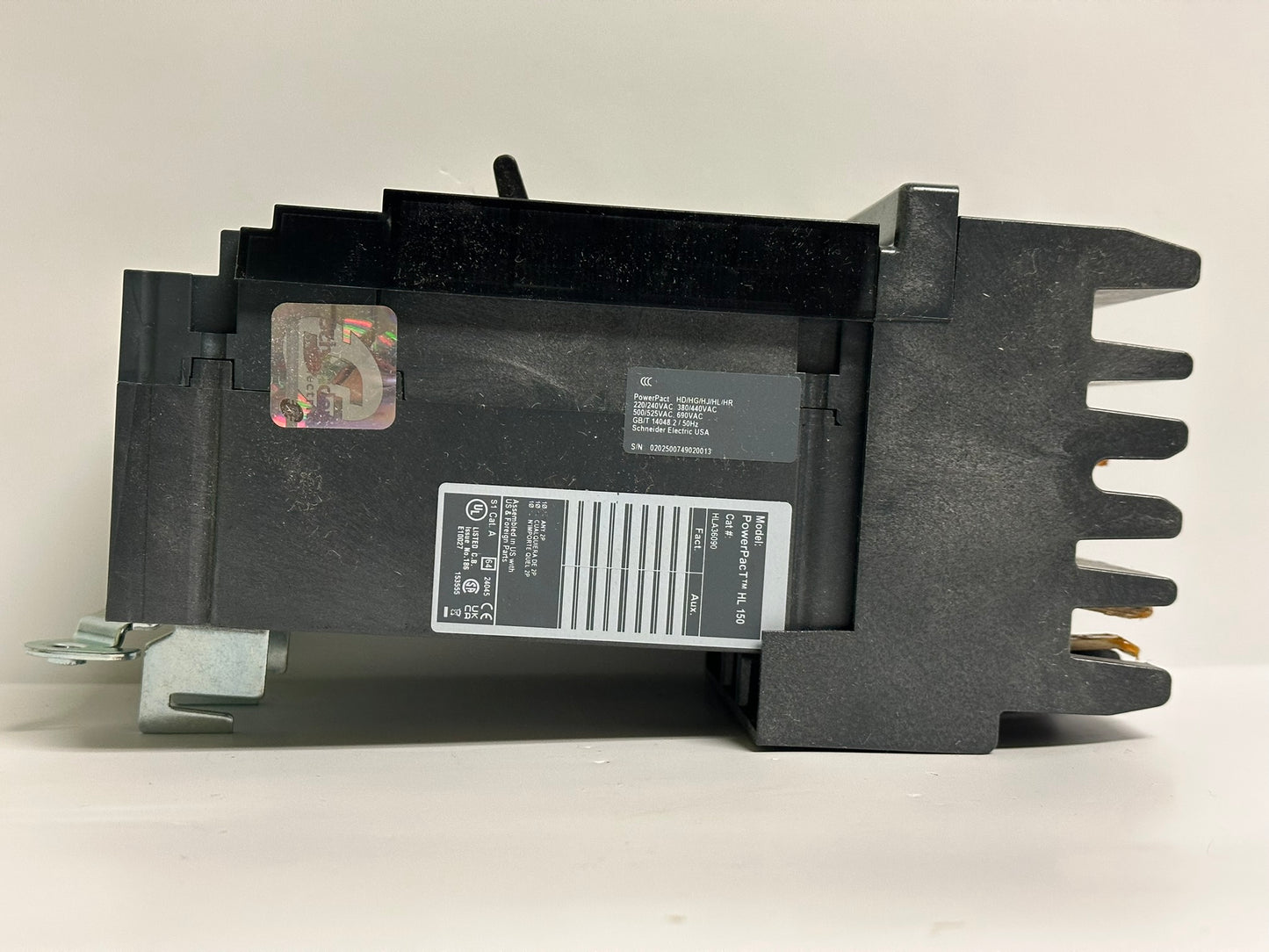 Schneider Square D HLA36090 90A 3-Pole Circuit Breaker, 600V