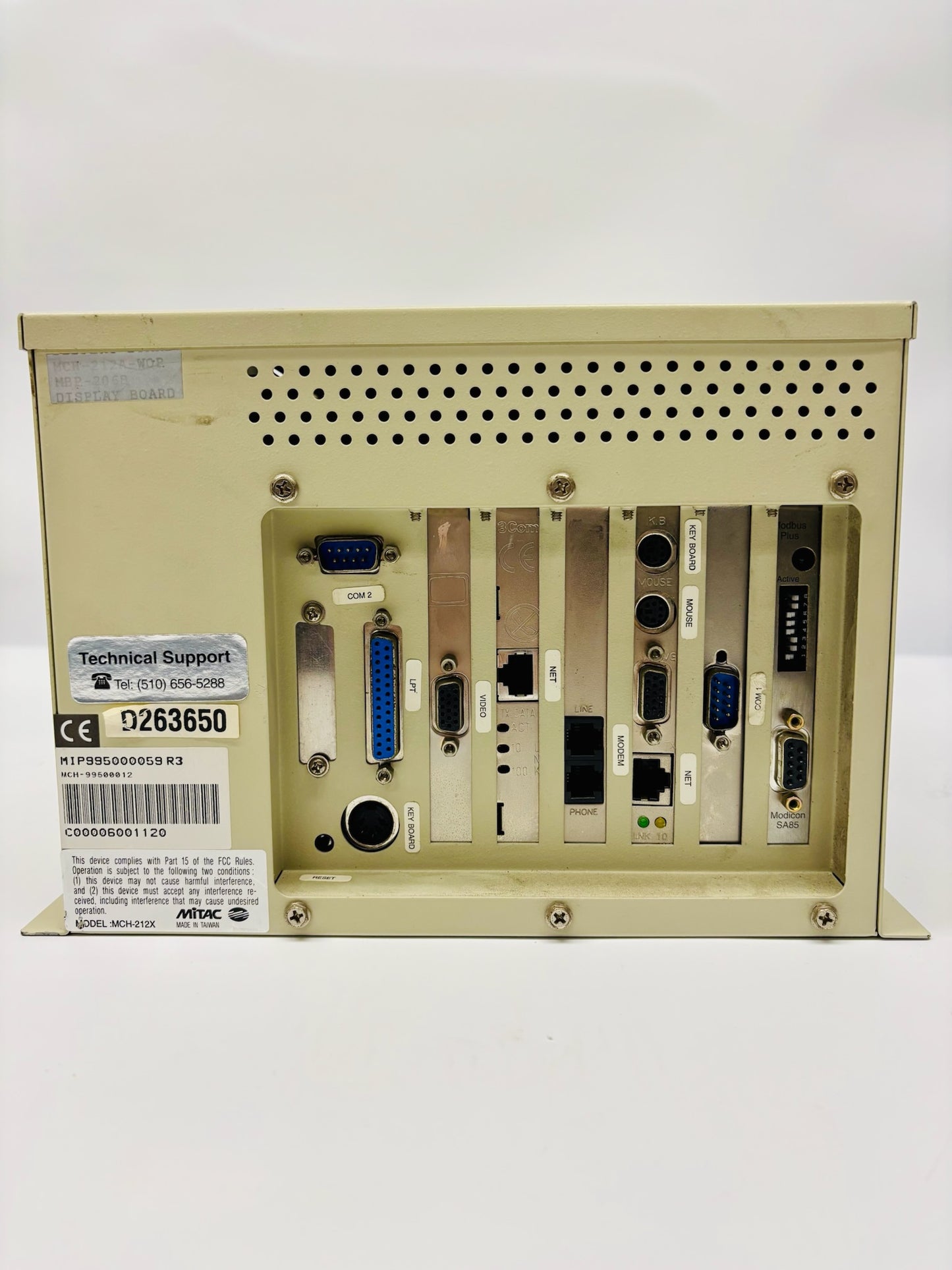 Mitac MCH-212X Industrial Computer Chassis