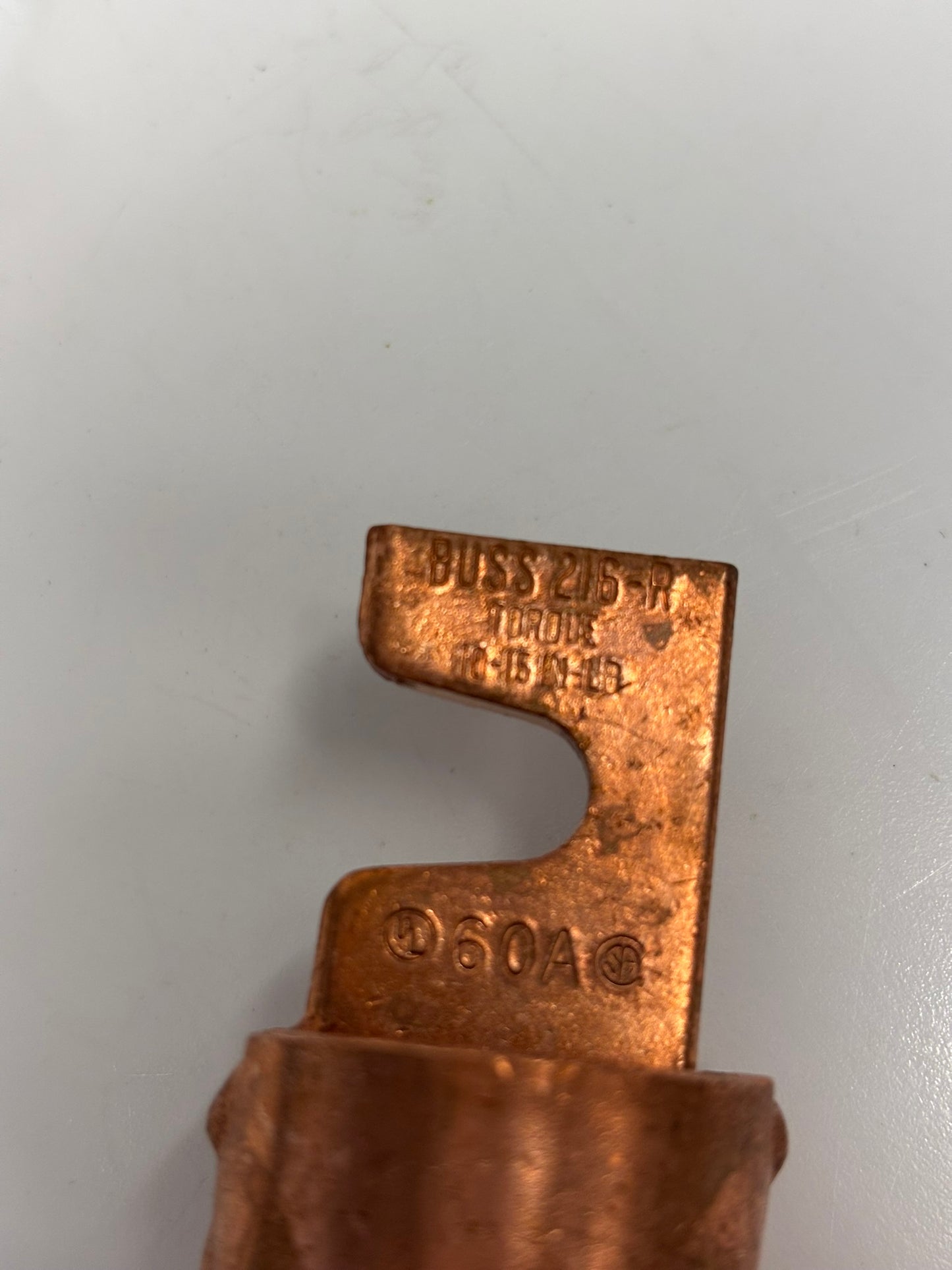Eaton 216-R Cooper Bussmann Class R Fuse Reducer 60A/250V or 30A/600V to 100A Clips