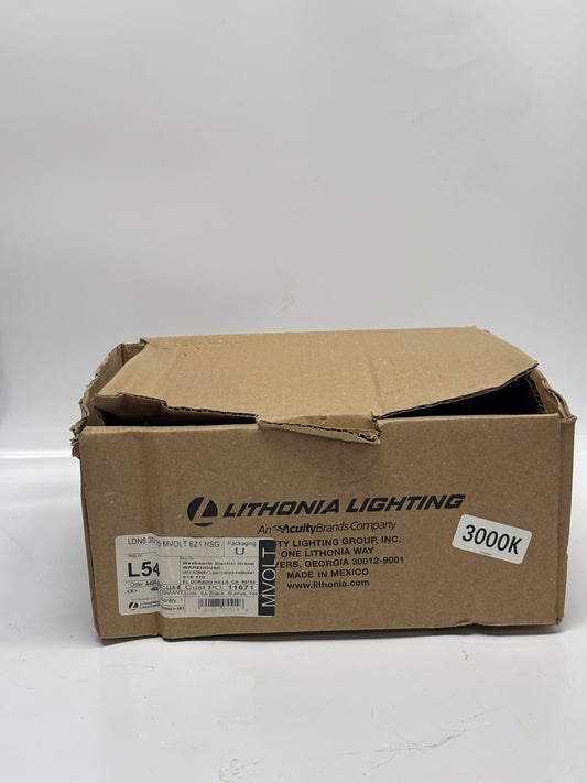 Acuity LDN6-30/15-MVOLT-EZ1-HSG Lithonia Lighting 6 inch Downlight LED 20 Watts 3000K 1500 Lumens