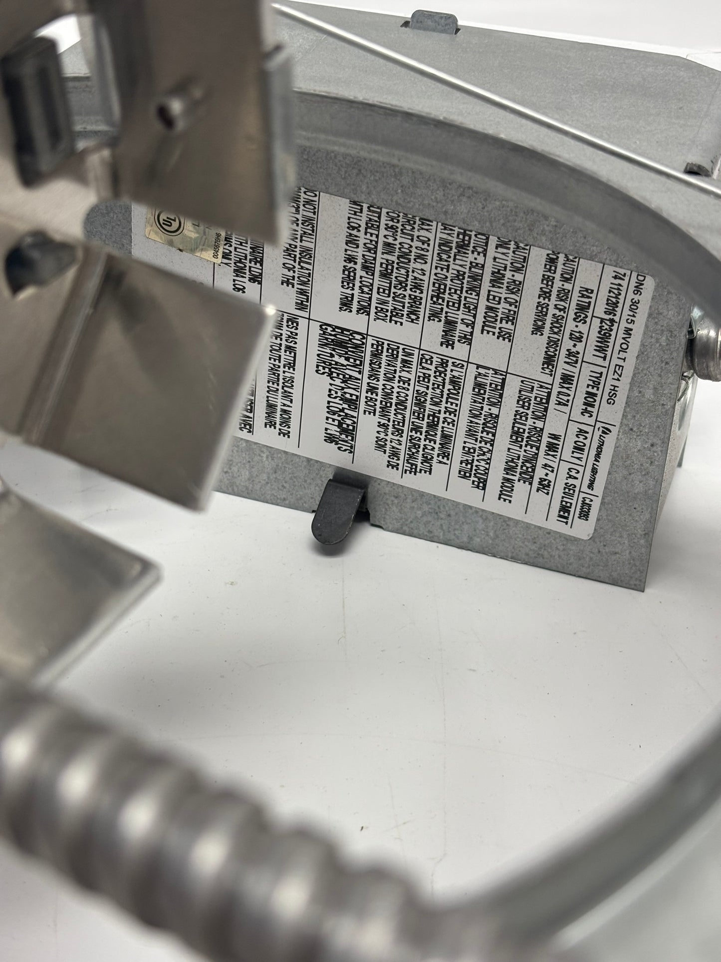 Acuity LDN6-30/15-MVOLT-EZ1-HSG Lithonia Lighting 6 inch Downlight LED 20 Watts 3000K 1500 Lumens