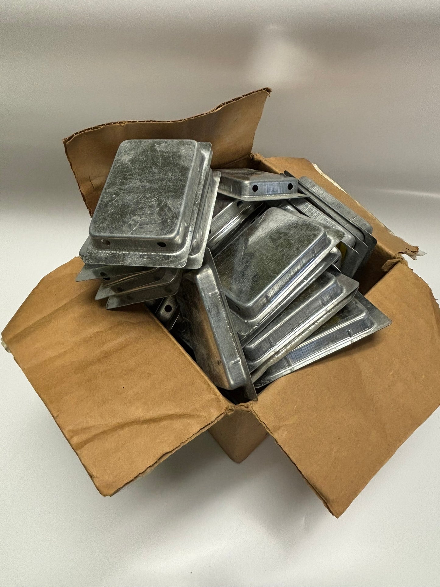 55 PK Garvin WPP1 1-Gang Steel Wire and Device Protection Plate, Galvanized