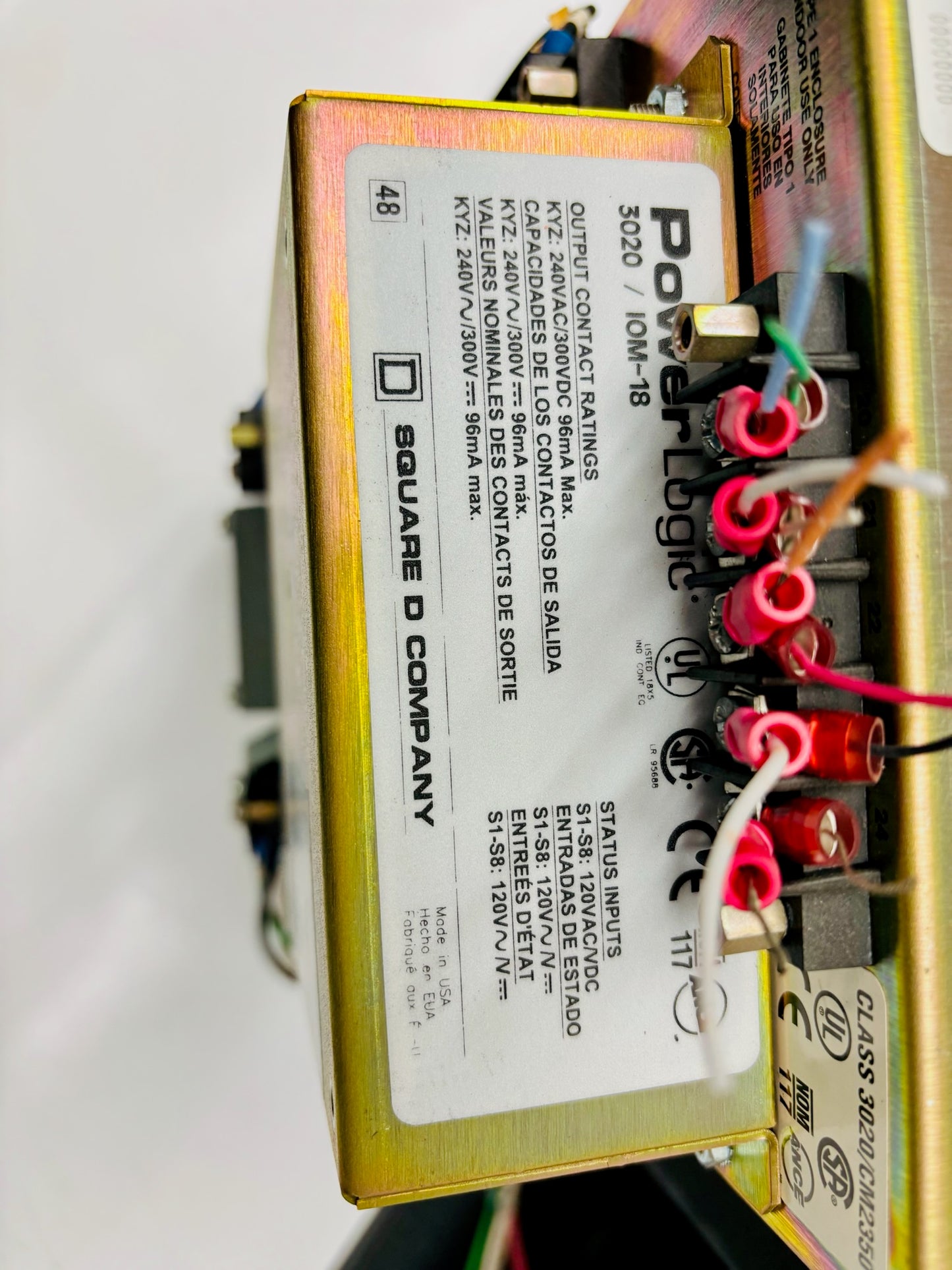 PowerLogic 3020 IOM-18 Input/Output  Module