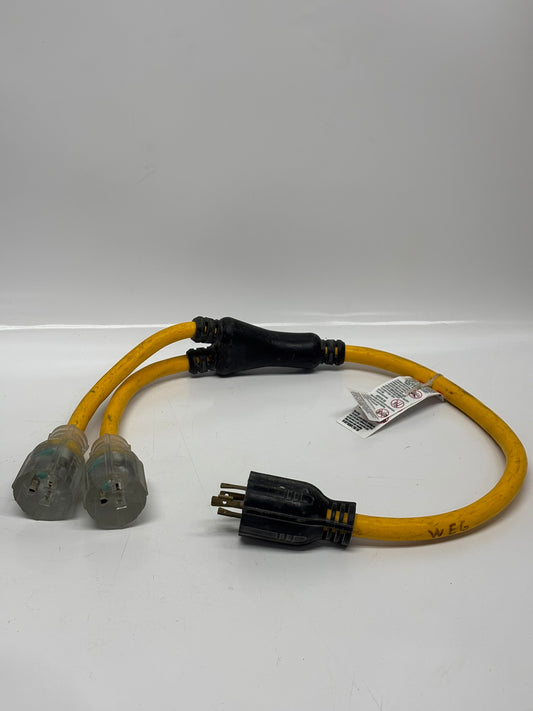 Coleman Cable  019248802 Generator Power Cord Adapter 12/4 STOW 250 V 3 ft. L, No Box