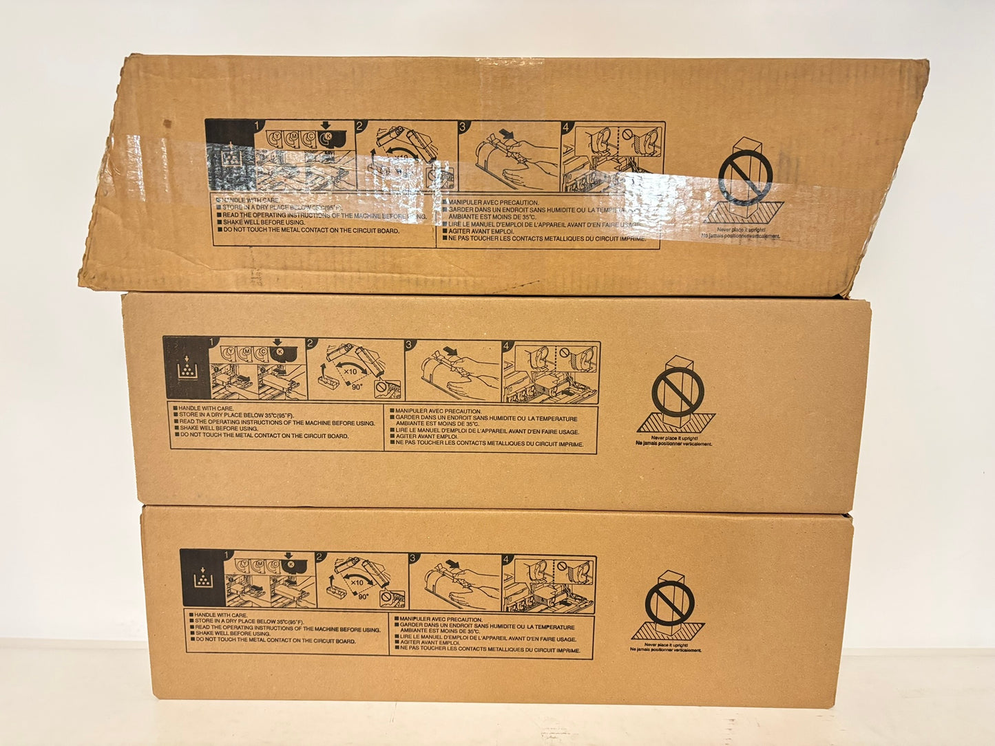 3 New OEM Toshiba eSTUDIO 5516AC,6516AC,7516AC Black Toners T-FC616U-K