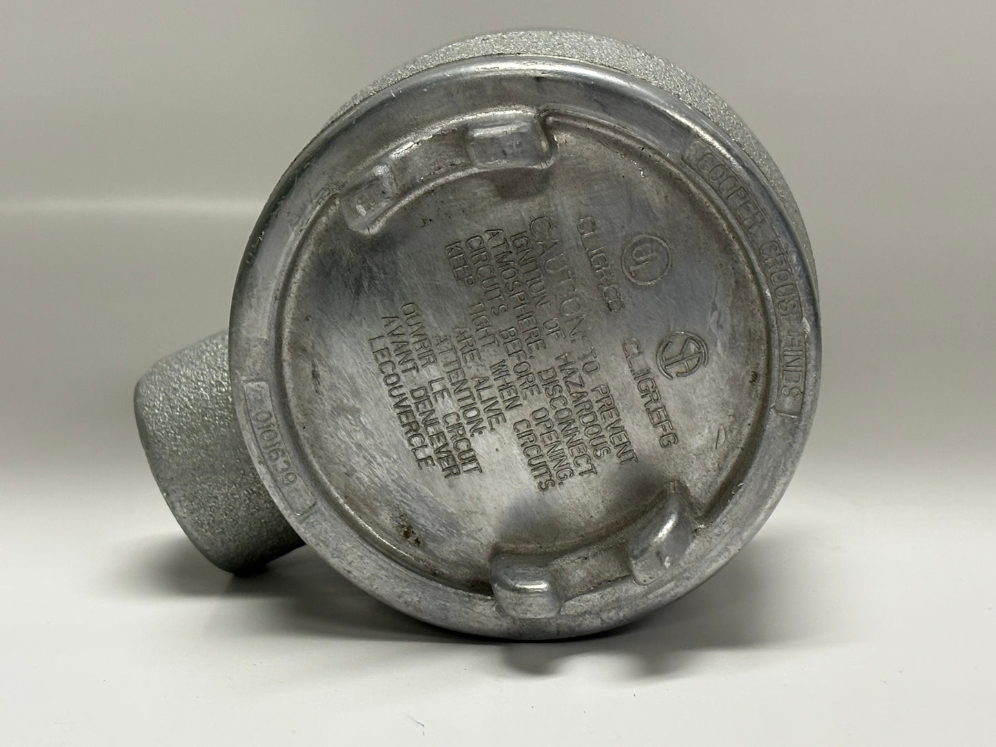 2 PK Crouse-Hinds 0101639 GUA-16 1/2″ Explosion-Proof Conduit Outlet Box with Cover