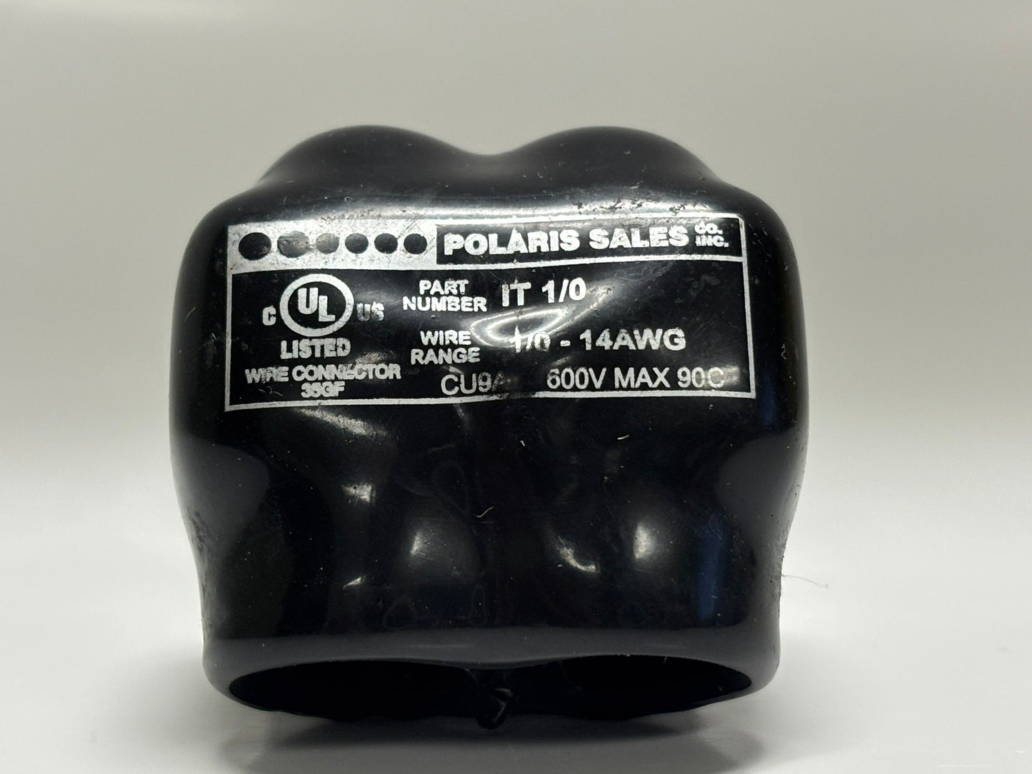 12 PK NSI Polaris IT‑1/0 2‑Port Insulated Connector, 1/0–14 AWG, 600 V