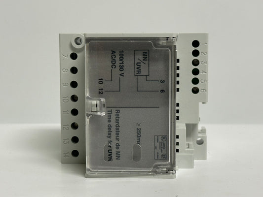 New Schneider LV833684SP Delay Unit 100/130V AC/DC, In Box